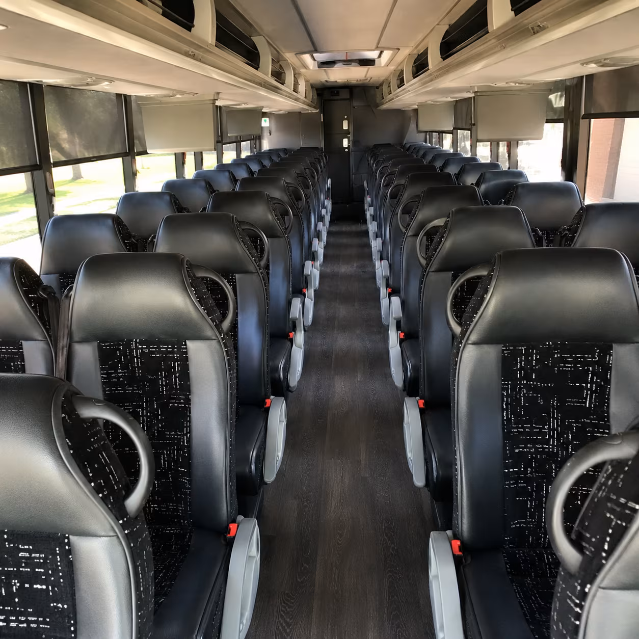 40-56 Passenger Charter Bus Inside