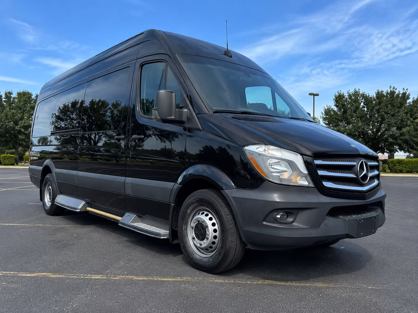 Everett Airport Shuttle & Transportation party bus exterior