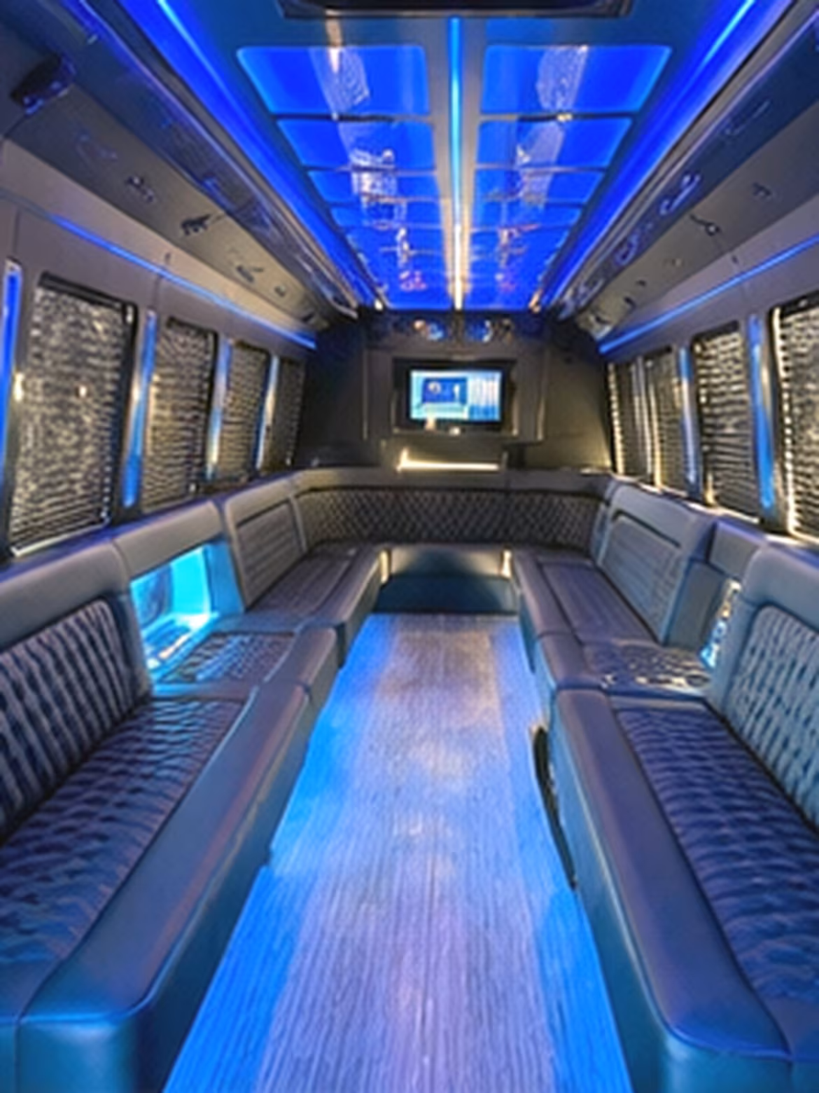 Everett Bachelor & Bachelorette Transportation onboard seating