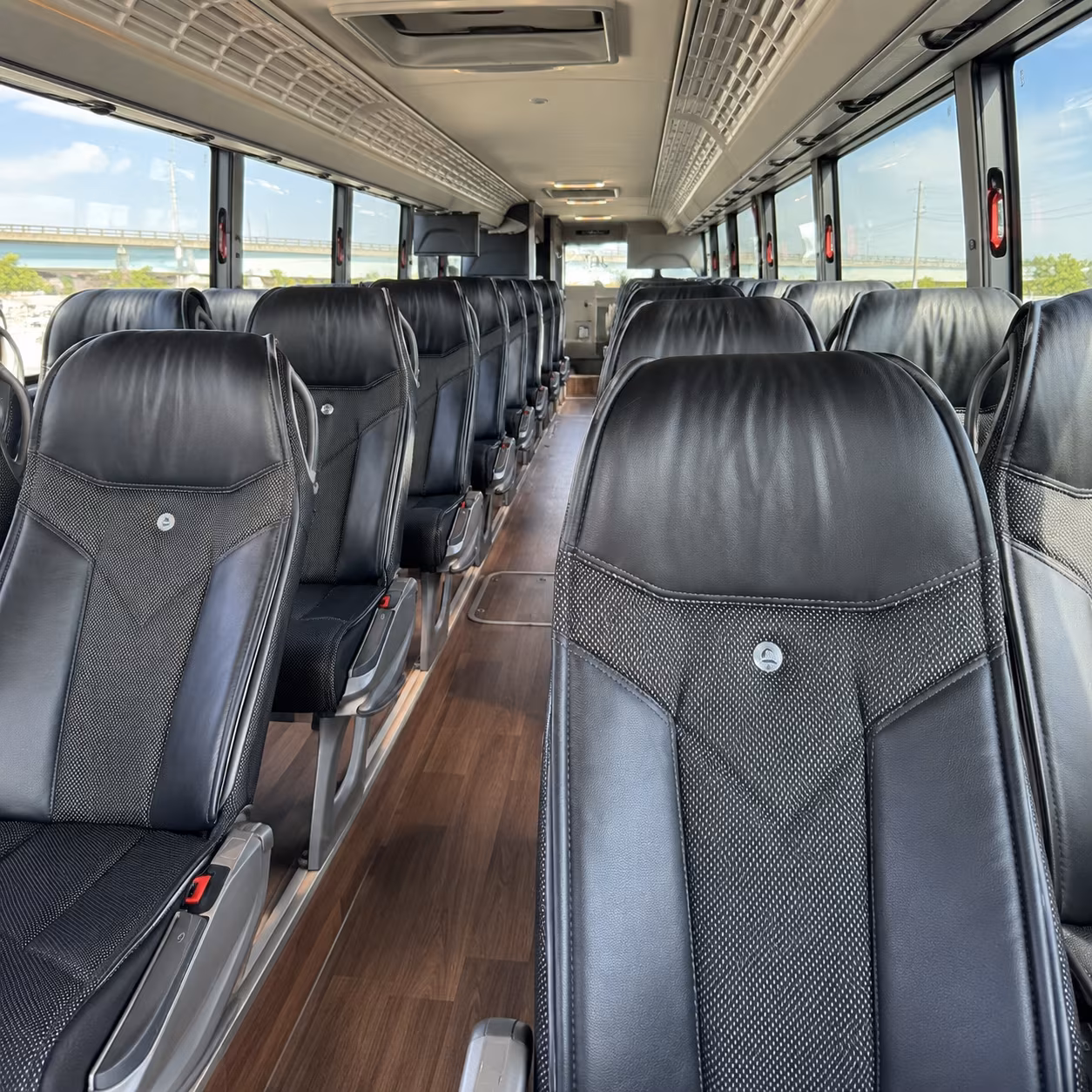 Everett Corporate Transportation party bus exterior