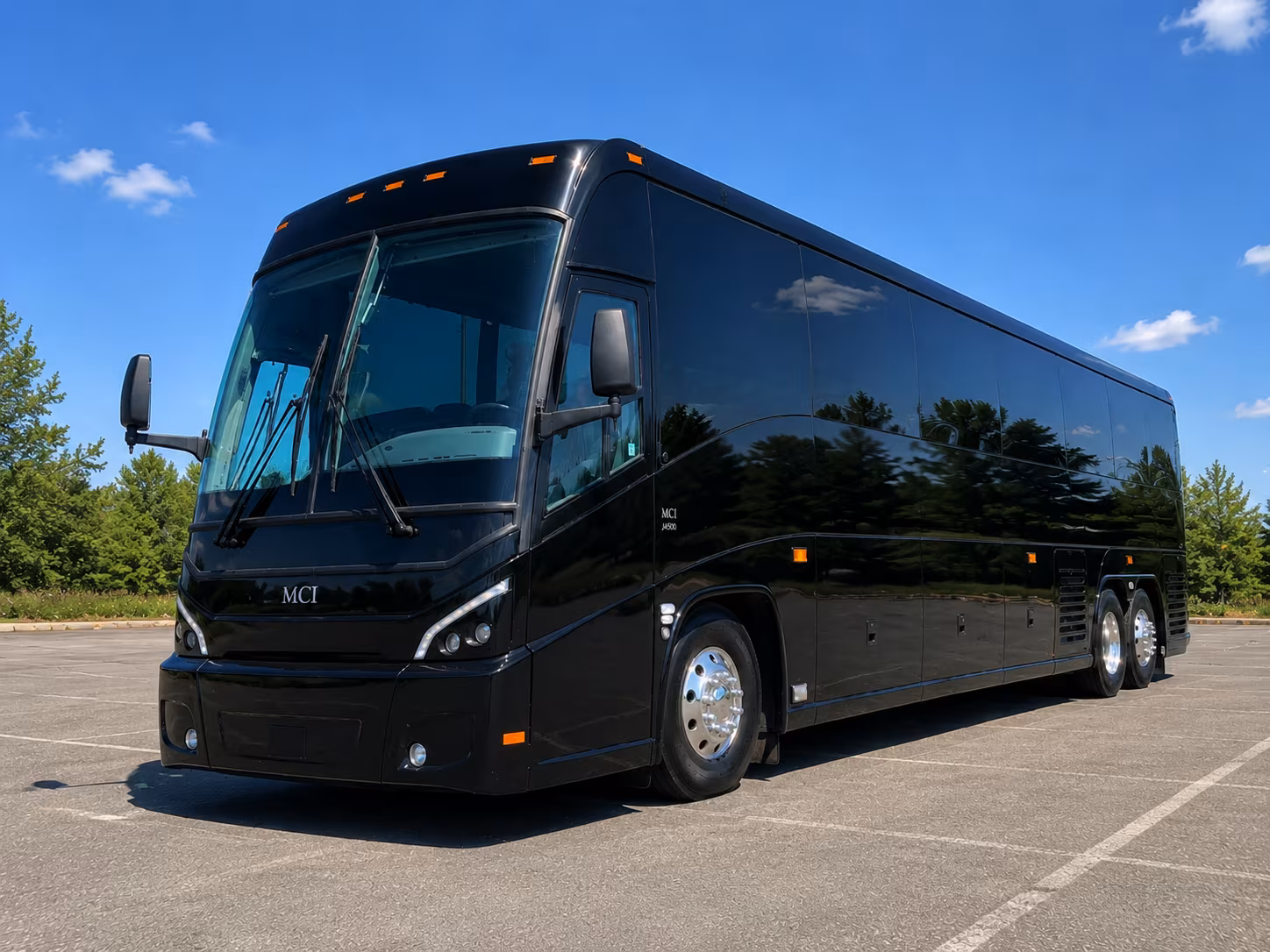 Everett Corporate Transportation party bus exterior