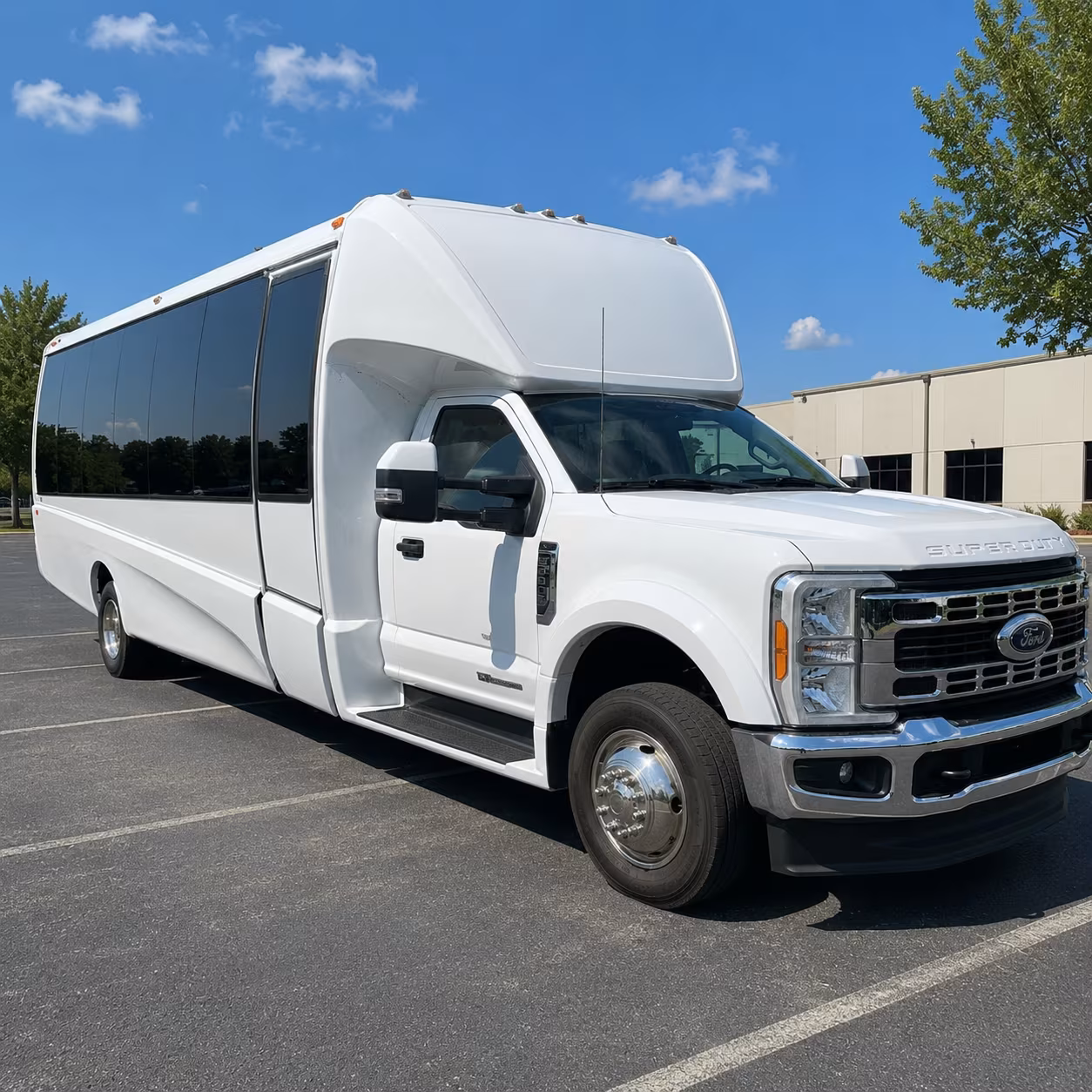 Everett Corporate Transportation party bus exterior