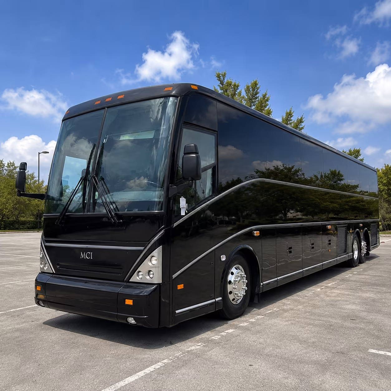 Everett Corporate Transportation party bus exterior