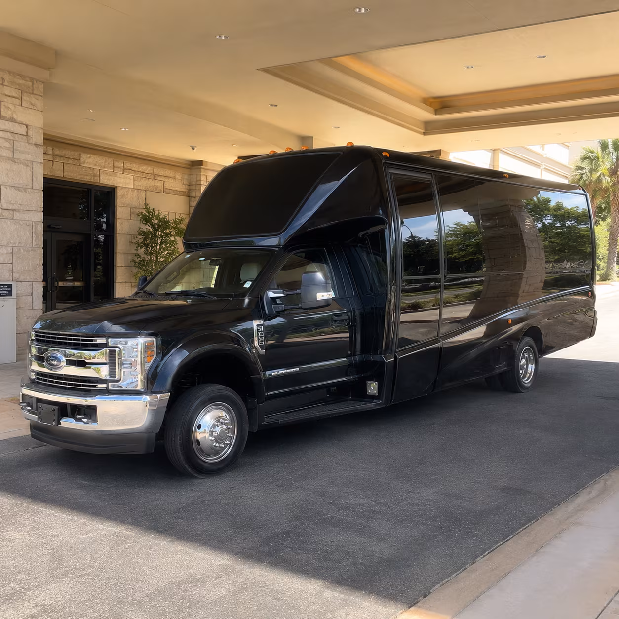 Everett Private Event Transportation party bus exterior