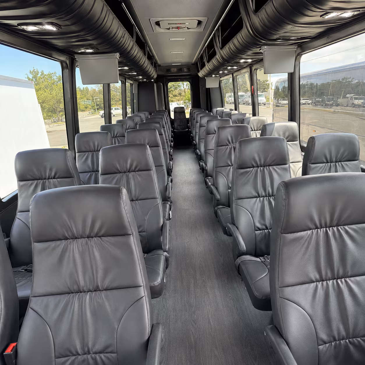 Everett School Event Transportation party bus exterior