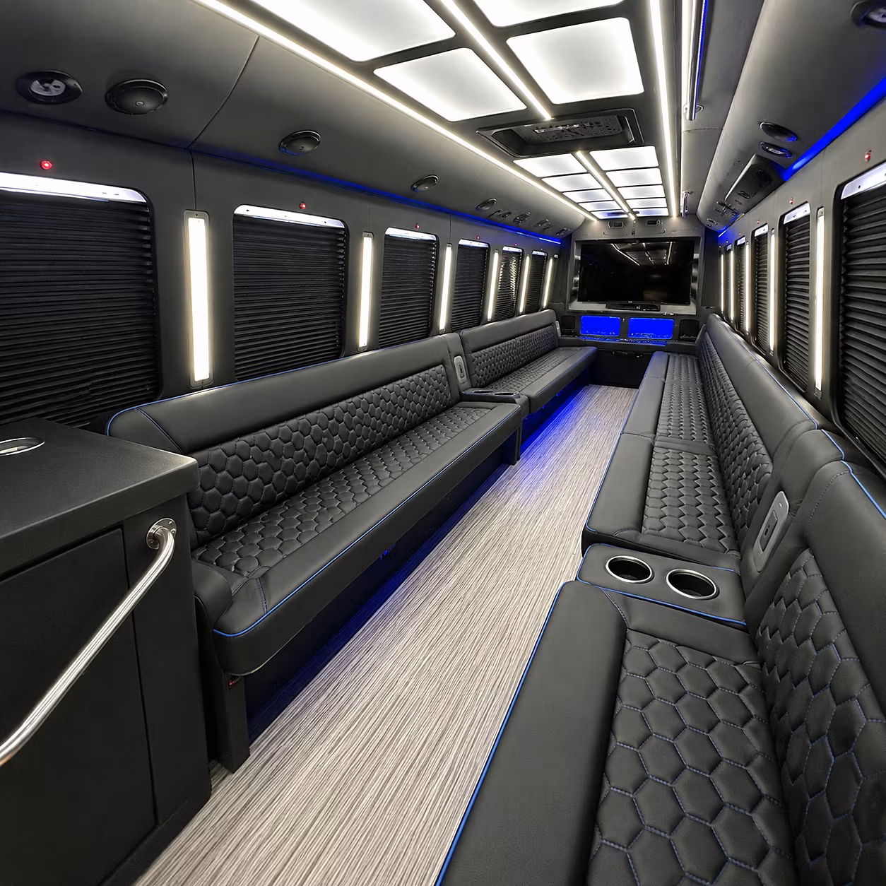minibus interior