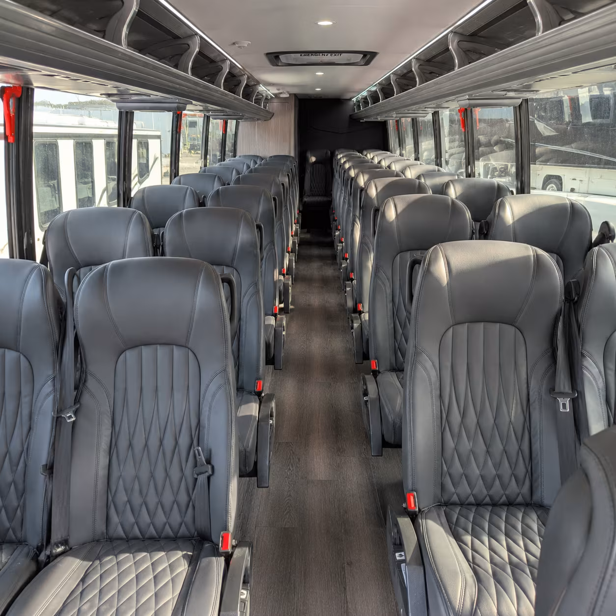 15-35 Passenger Minibus Inside