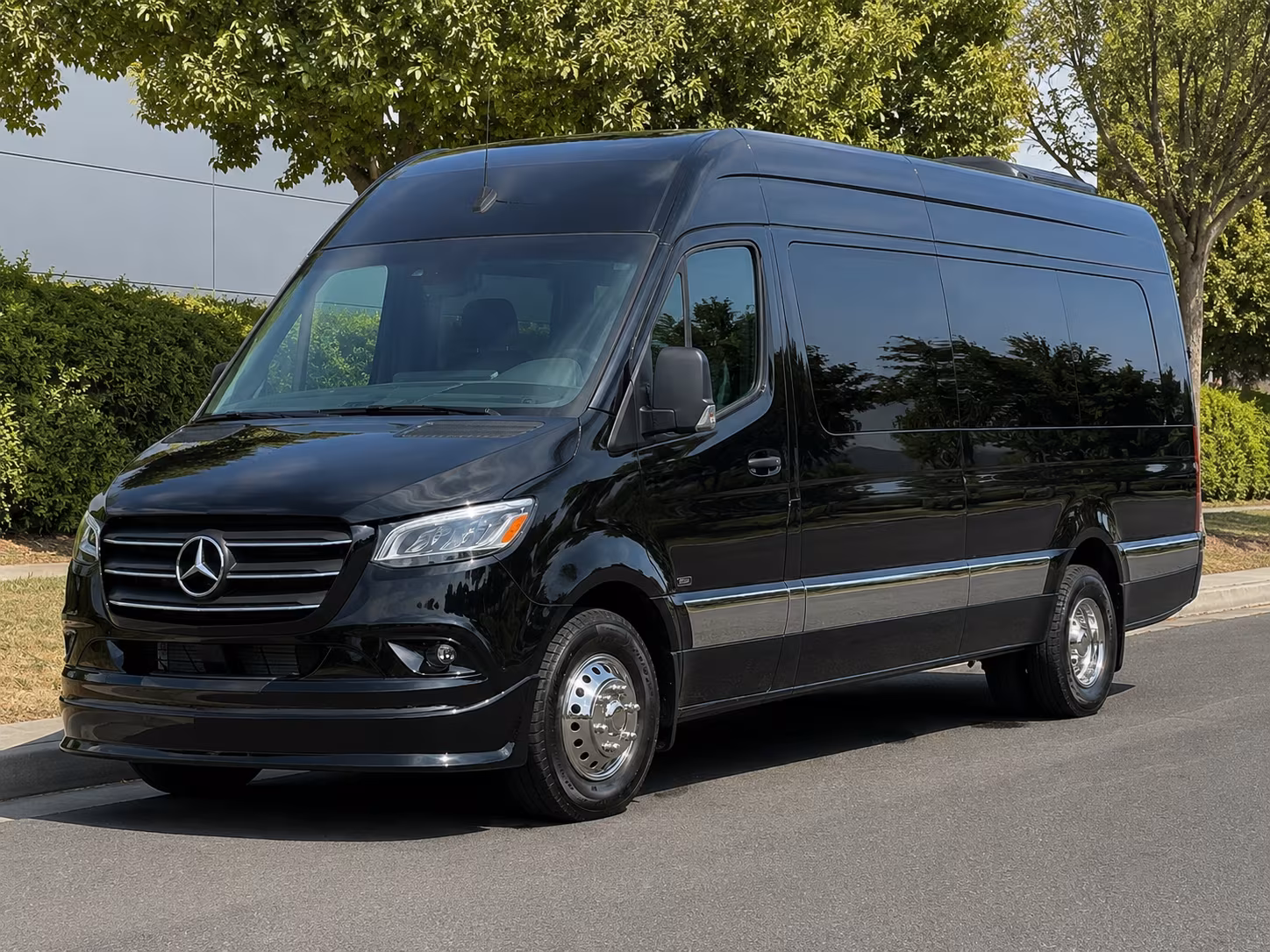 Sprinter Van Rental with Driver Exterior