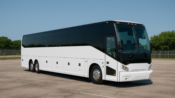 Exterior of Charter Bus Company Everett's ADA Charter Bus in Everett